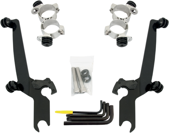 MEMPHIS SHADES Sportshield Trigger-Lock Mounting Kit - Black - XL48 MEB1985