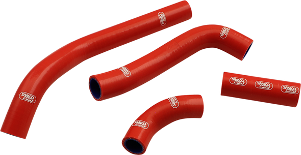 MOOSE RACING Radiator Hose Kit - Red - Honda HON-124 RD