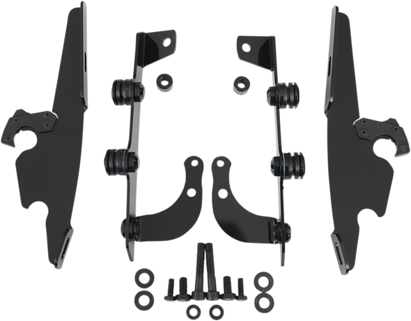 MEMPHIS SHADES Batwing Trigger Lock Mounting Kit - VT750 Phantom - Black MEK1955