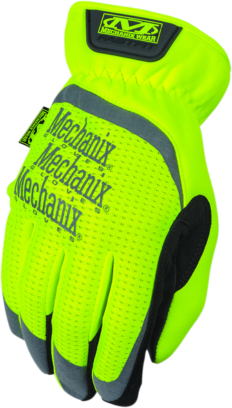 MECHANIX WEAR The Safety Fastfit?½ Gloves - Green - Medium SFF-91-009