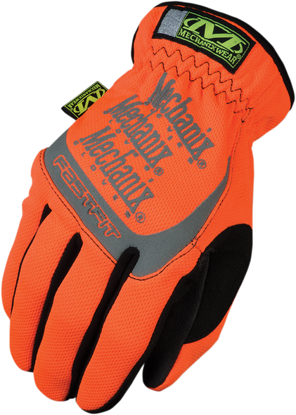 MECHANIX WEAR The Safety Fastfit?½ Gloves - Orange - XL SFF-99-011