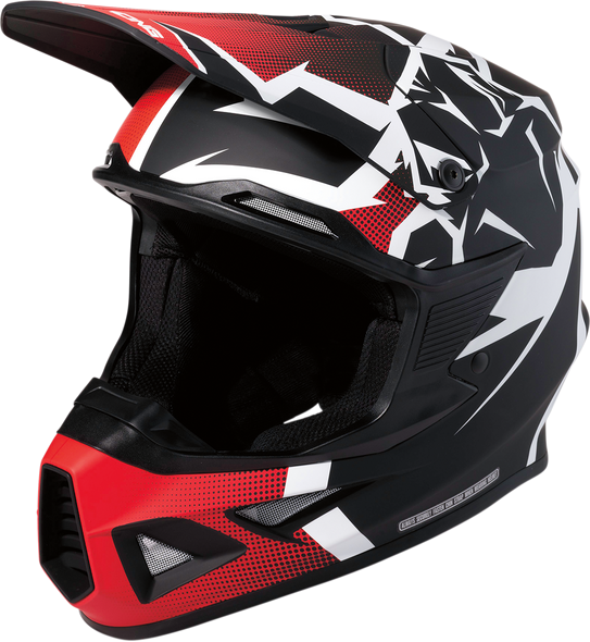 MOOSE RACING F.I. Helmet - Agroid - MIPS - Red/Black - Large 0110-6694