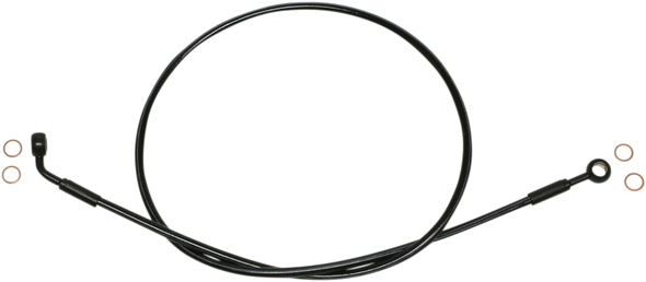 MAGNUM Brake Line - EZ Align - Stainless Steel - Black SBB0607-42