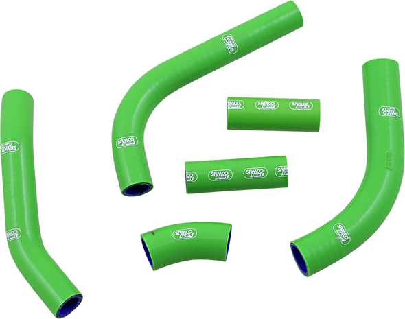 MOOSE RACING Radiator Hose Kit - Green - Kawasaki KAW93-GN-M