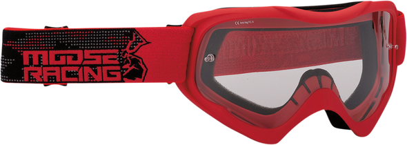 MOOSE RACING Qualifier Goggles - Agroid - Red 2601-2654