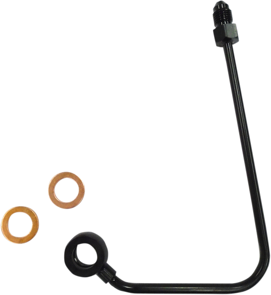 MAGNUM Upper Brake Line Adapter - Black AS47000