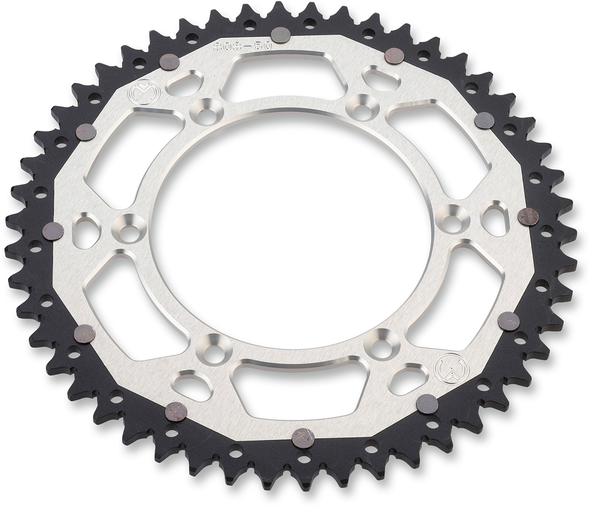MOOSE RACING Dual Sprocket MSE - Silver - 51-Tooth 1210-251-51-11X