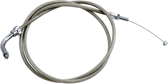 MOTION PRO Throttle Cable - Push - Honda - Stainless Steel 62-0424