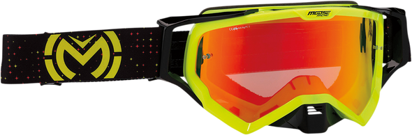 MOOSE RACING XCR Goggles - Pro Stars - Hi-Viz/Yellow 2601-2672