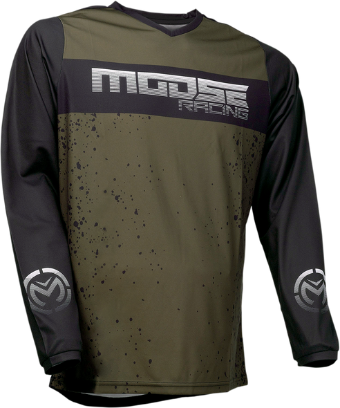 MOOSE RACING Qualifier™ Jersey - Olive/Black - 3XL 2910-6642