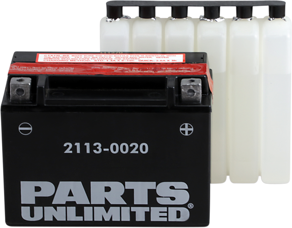 PARTS UNLIMITED AGM Battery - YTX15L-BS .66 L CTX15L-BS