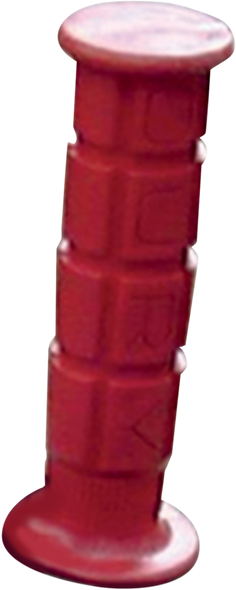 OURY GRIPS Grips - Single Compound - Flange - Red OSCFOG50