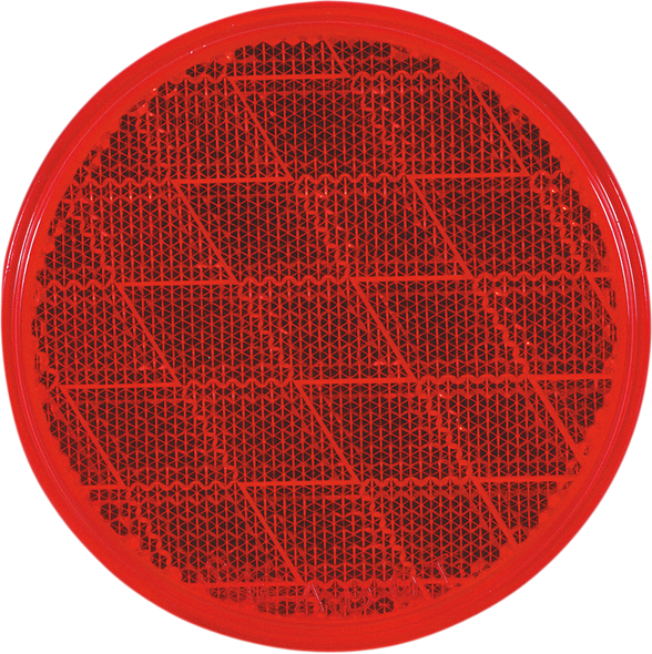 OPTRONICS INC. Replacement Round Reflector - Red RE-21RS