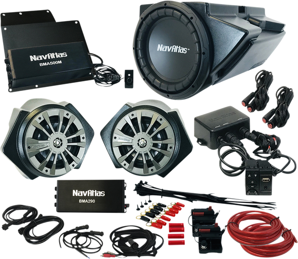 NAVATLAS Audio Kit - Zone 3 - Turbo RZR4ZONE3