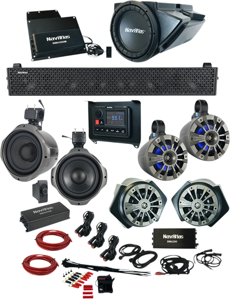 NAVATLAS Audio Kit - Zone 6 - Turbo RZR1ZONE6