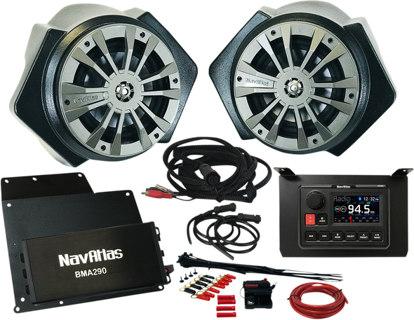 NAVATLAS Audio Kit - Zone 2 - Turbo S RZR1ZONE2S