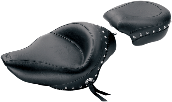 MUSTANG Wide Studded Solo Seat - XL '04-'21 76151