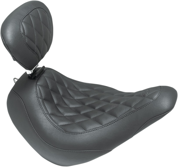 MUSTANG Wide Tripper Seat - Driver's Backrest - Diamond 83043