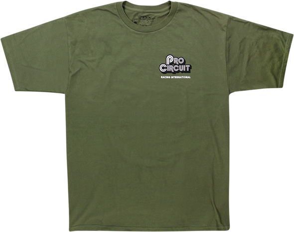 PRO CIRCUIT Pit Bike T-Shirt - Green -  Medium 6431720-020