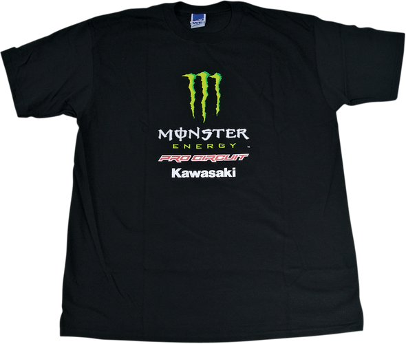 PRO CIRCUIT Team Monster T-Shirt - Black - Large PC0126-0230