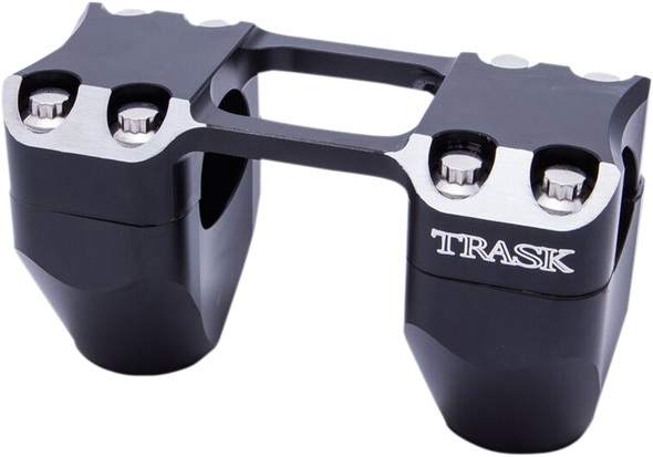 TRASK Risers - Assault - 2" x 1-1/4" - Black TM-8601-2RC