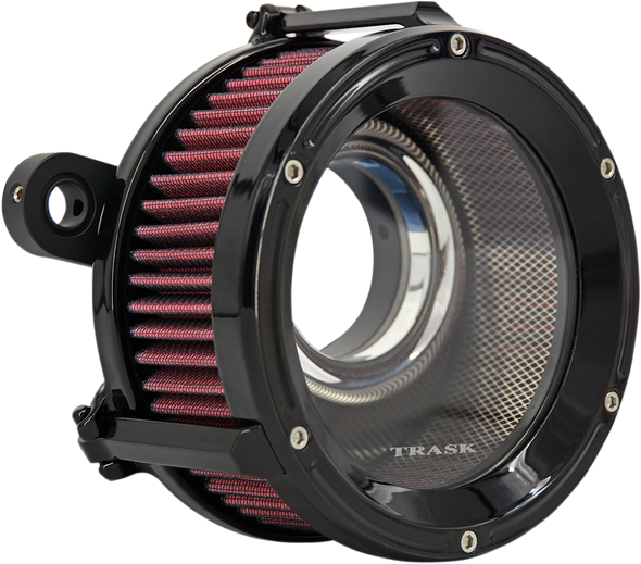 TRASK Assault Air Cleaner - Black - Throttle By Wire TM-1020GBK