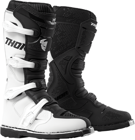 THOR Blitz XP Boots - White/Black - Size 11 3410-2177