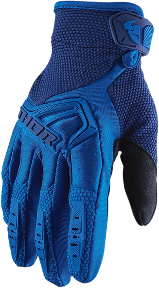 THOR Youth Spectrum Gloves - Blue - Large 3332-1465