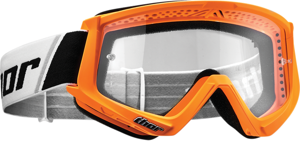 THOR Combat Goggles - Flo Orange/Black 2601-2081
