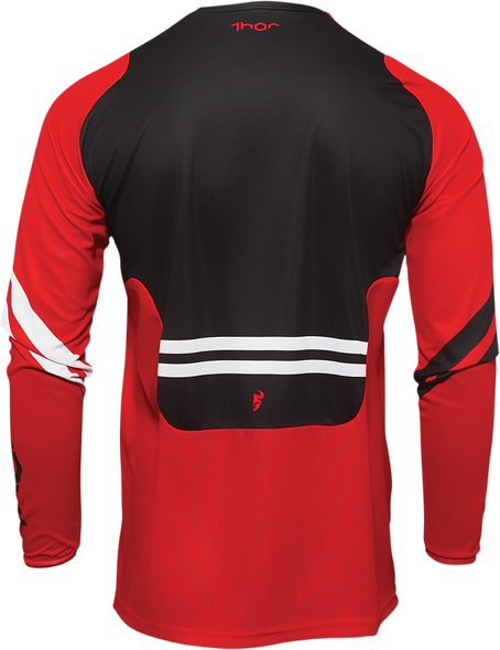 THOR Pulse Cube Jersey - Red/White - Small 2910-6553
