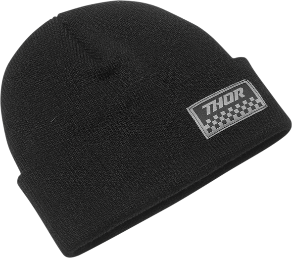 THOR Checker Beanie - Black 2501-3680