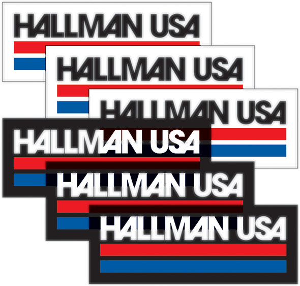 THOR Decal Sheet - Hallman - USA - 6 Pack 4320-2457