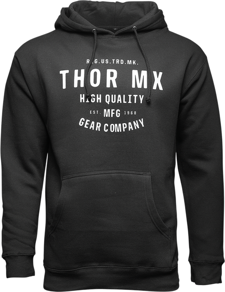 THOR Crafted Fleece - Black - Large 3050-5470