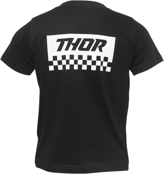 THOR Toddler Checkers T-Shirt - Black - 4T 3032-3426