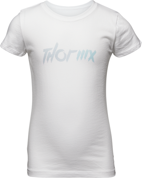 THOR Girl's MX T-Shirt - White - Large 3032-3321