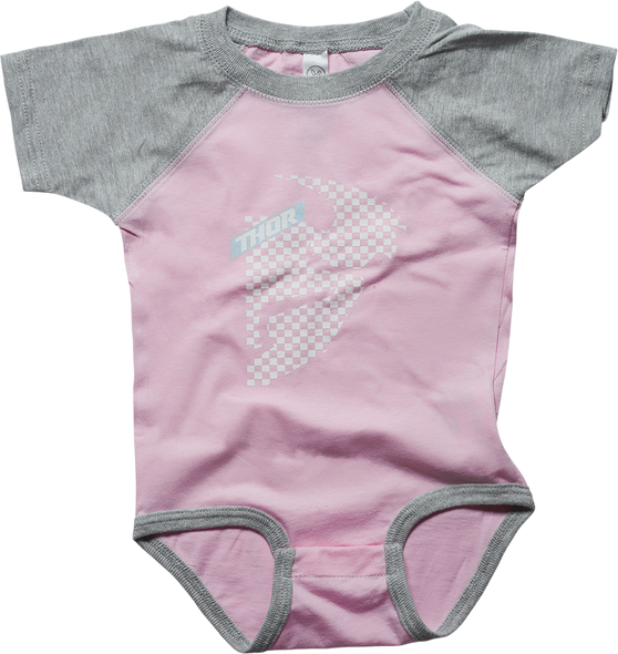 THOR Infant Headchecked Supermini - Pink - 0-6 months 3032-3310