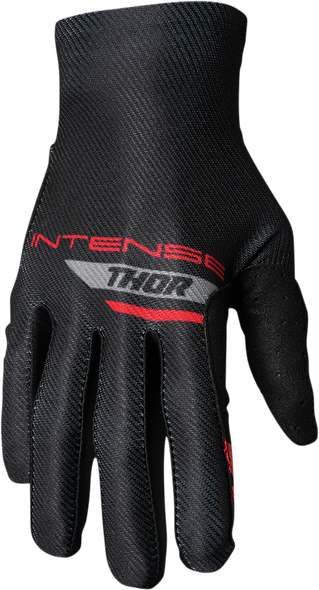 THOR Intense Team Gloves - Black/Red - Large 3360-0041