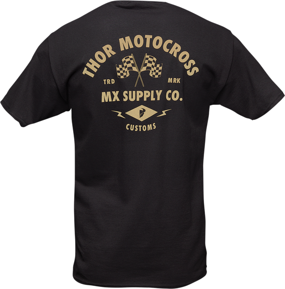 THOR Hallman Supply T-Shirt - Black - Medium 3030-19547