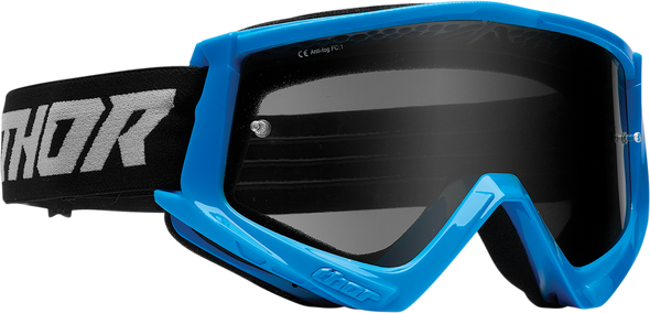 THOR Combat Sand Goggles - Racer - Blue/Gray 2601-2695