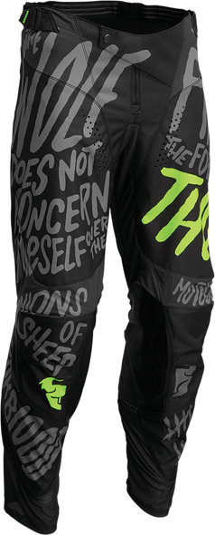 THOR Pulse Counting Sheep Pants - Charcoal/Acid - 40 2901-9513