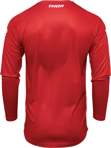 THOR Youth Sector Minimal Jersey - Red - Large 2912-2019