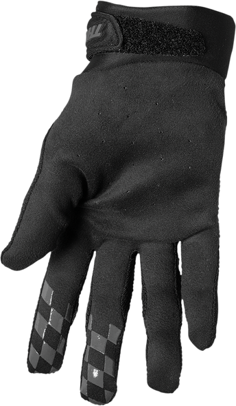 THOR Draft Gloves - Black/Charcoal - Small 3330-6801