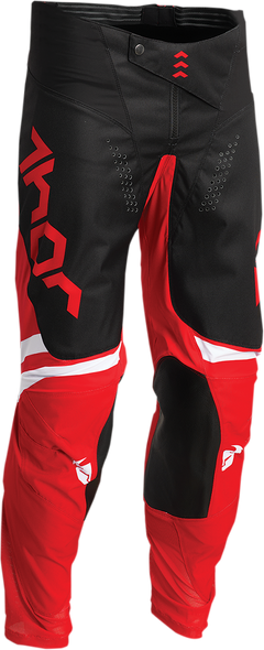 THOR Youth Pulse Cube Pants - Red/White - 28 2903-2072