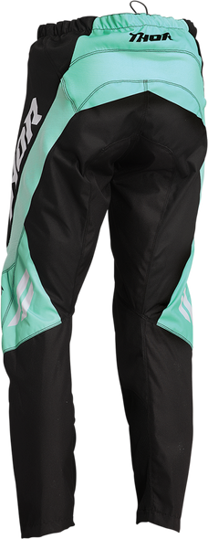 THOR Youth Sector Chev Pants - Black/Mint - 22 2903-2033