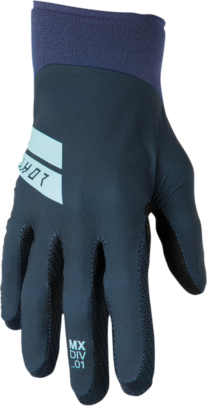 THOR Agile Hero Gloves - Midnight/Mint - 2XL 3330-6697