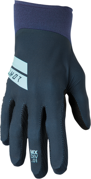 THOR Agile Hero Gloves - Midnight/Mint - Small 3330-6693