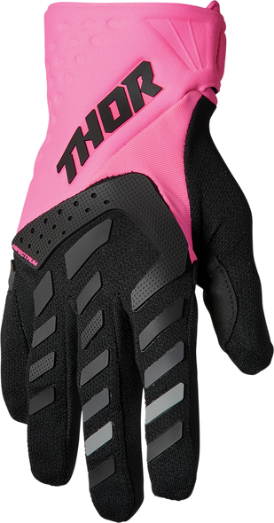 THOR Women's Spectrum Gloves - Pink/Black - XL 3331-0210