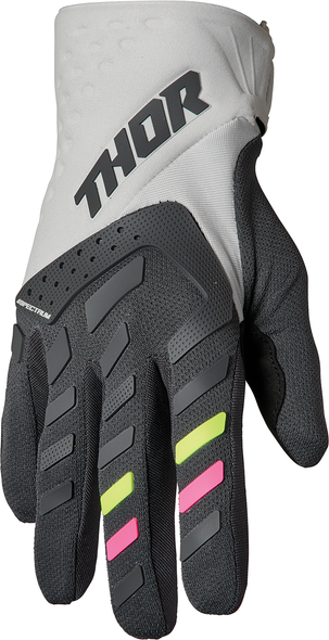 THOR Women's Spectrum Gloves - Gray/Charcoal - Small 3331-0203
