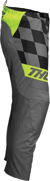 THOR Youth Sector Birdrock Pants - Gray/Acid - 20 2903-2002