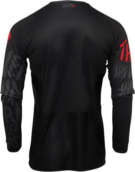 THOR Pulse Counting Sheep Jersey - Black/Red - 3XL 2910-6564